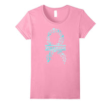 Ovarian Cancer Awareness Ribbon Warrior T-Shirt