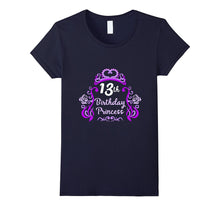 13th Birthday Girl Princess Tee T Shirt for Teen Girl Youths