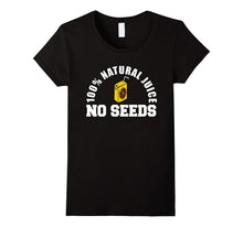 100% Natural Juice No Seeds Funny Vasectomy T-Shirt