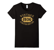 1936 81 Years Old 81st B-Day Limited Birthday Gift T-Shirt