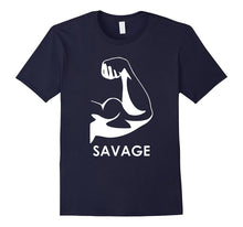 Savage Beast Workout Fitness Sports Muscle Base T-Shirt