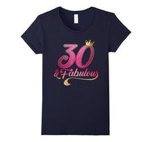30th Birthday Queen Fabulous 30th Years Old T-Shirt