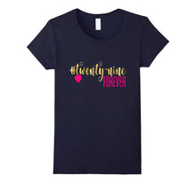 29th Birthday Shirt Gift Party Gold Twenty Nine Forever 29