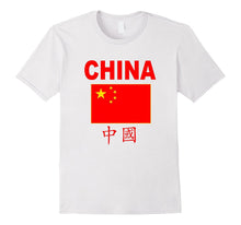 China T-Shirt Flag Chinese Cool Stars Unisex Top Tee