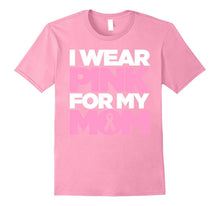 Breast Cancer T-Shirt for Kids I Wear Pink for My Mom Ribbon