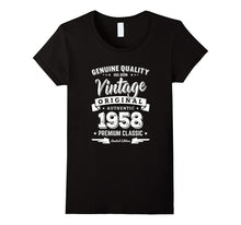 1958 Vintage Birthday Present T-Shirt - 59th Birthday Gifts