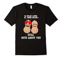 2 Years Couple Shirt Nuts About You Funny Pun T-Shirt