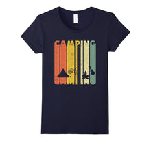 Camping Dad Shirt Retro Vintage Style Camper Gift Shirt