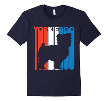 Retro RWnB Yorkiepoo Silhouette T-Shirt