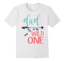 Mens Cute Dad of the Wild One 1st Birthday Funny Matching Shirt