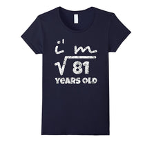 Square Root of 81: 9th Birthday 9 Years Old T-Shirt