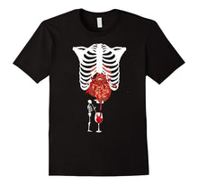 Funny Skeleton T-Shirt Scary Halloween Costumes Gift Adults