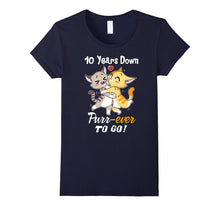 10th Anniversary Gift 10 Years Wedding Marriage T-Shirt