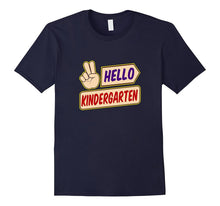 Hello Kindergarten Peace Sign Student T-Shirt