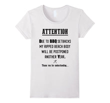 Attention BBQ Body T-Shirt - BBQ Shirt, Funny Shirt, Smoker