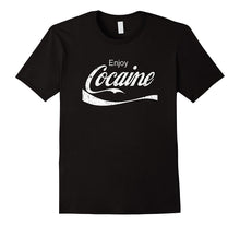Enjoy Cocaine Shirt - Funny Spoof Tee