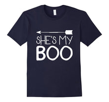 She's My Boo Ghost Halloween Party Tshirt Gift Mens Couple T