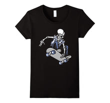 Skull Punk Ride a Skateboard T Shirt, Skate Shirts Unisex