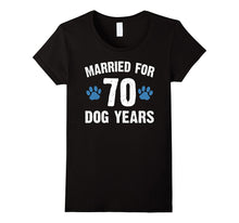 Married for 70 Dog Years 10th Wedding Anniversary T-Shirts