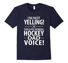Mens Hockey Dad Tee Shirt - A Father's Day Gift for Hockey Dad