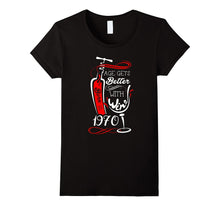 Age Gets Better With Wine Born in 1970 Birthday T-Shirt