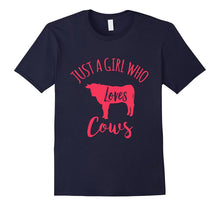 Just a Girl Who Loves Cows Tshirt