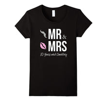 10th WEDDING ANNIVERSARY Shirt - Mr. & Mrs. 10 Years