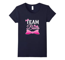 Team Bow Girl Pink Theme Tee T Shirt for Gender Reveal Party