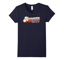 Awesome Since 1977 T Shirt 40th Birthday Vintage Style Tee