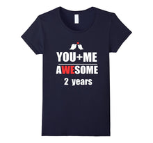 2nd Wedding Anniversary T-Shirt You + ME Couple Shirt