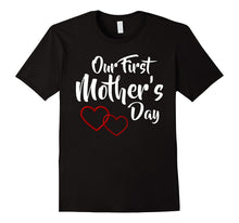 Cute Our First Mother's Day Lovely Hearts Shirt