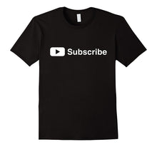 Subscribe Play Tube Button Vlogger T-Shirt 2016