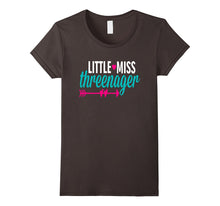 Little Miss Threenager Shirt 3 Three Cute Daughter Toddler