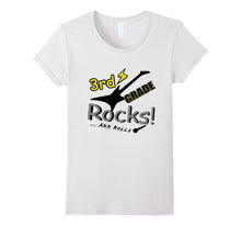 Boys and Girls Rock and Roll T Shirt 3rd Grade Rocks Gift