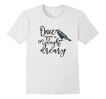 Edgar Allan Poe NEVERMORE Raven, Bookworm T Shirt Gifts