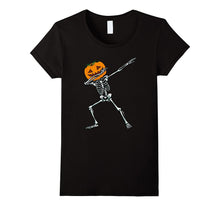 Dabbing Skeleton T-Shirt Pumpkin Dab Hip Hop Skull Shirts