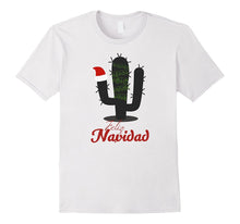Feliz Navidad Cactus Tee Christmas Pajamas T-Shirt