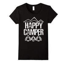 Happy Camper TShirt Cool Gift for Mens \ Women \ Kids