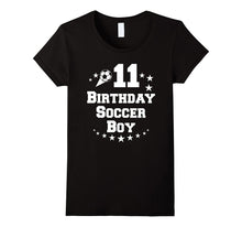 11th Birthday Boys Funny Shirt Gift 11 Years Old Soccer Boy