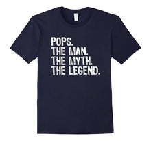 Mens Pops the Man the Myth the Legend T-Shirt