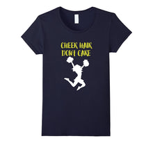 Cheer Hair Don't Care T-Shirt Funny Floating Gifts Cheerlead