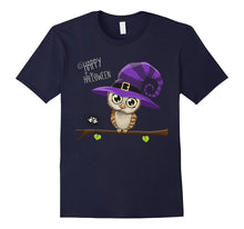 Halloween Owl T-Shirt Happy Halloween Tee