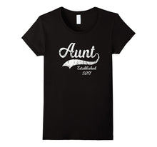 Aunt Established 2017 T-Shirt New Aunt Gifts