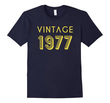 40th Birthday Gift Shirt Cool Vintage Retro 40 Year Old 1977