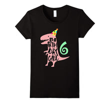 Birthday Girl 6 T Shirt- 6 Year Old Birthday Tee