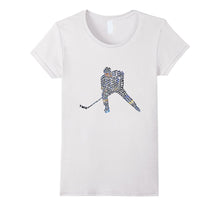 Big Boys' Hockey Player Typography Design Youth T Shirt