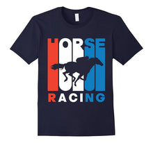 Retro RWnB Horse Racing Silhouette T-Shirt