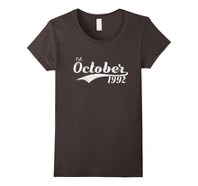 Est October 1992 Shirt - Great 25th Birthday Gifts TShirt