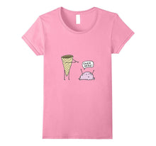 Funny and Cute Ice Cream T-Shirt - "Over Here" Shirt