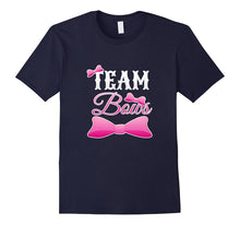 Team Bow Girl Pink Theme Tee T Shirt for Gender Reveal Party